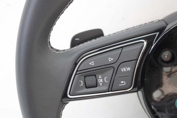AUDI A3 A4 A5 Q2 KIEROWNICA S-LINE 8W0419091DJ 8W0419091AF 8W0419091DH 81A419091AD 8W0419091DJ JAJ czarny 8W0419091DH 8W0419091