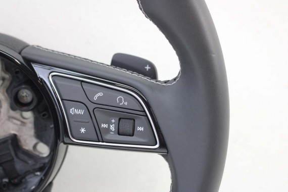 AUDI A3 A4 A5 Q2 KIEROWNICA S-LINE 8W0419091DJ 8W0419091AF 8W0419091DH 81A419091AD 8W0419091DJ JAJ czarny 8W0419091DH 8W0419091