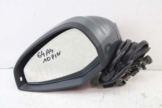 AUDI A4 LUSTERKO DRZWI LEWE 14 pin 8W LX7R zewnętrzne pinów kabli przewodów 14pin LX7R szary 0C0C 8W1857409 8W0857535 FOTO