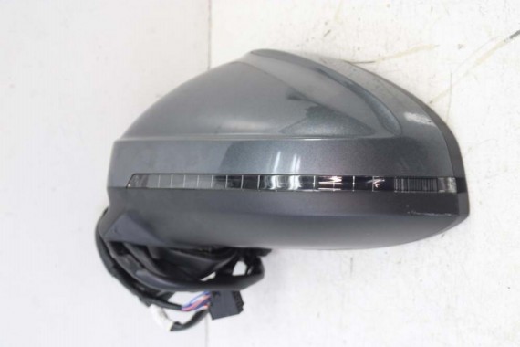 AUDI A4 LUSTERKO DRZWI LEWE 14 pin 8W LX7R zewnętrzne pinów kabli przewodów 14pin LX7R szary 0C0C 8W1857409 8W0857535 FOTO