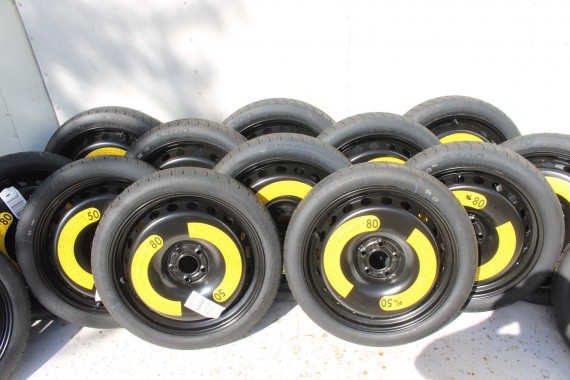 AUDI A4 A5 KOŁO DOJAZDOWE 19 DOJAZDÓWKA ZAPAS 8W0601027 4,00B*19H2 ET22 HANKOOK S300 125/70/19 100M 8W0601027C 8W B9 8W6 F5