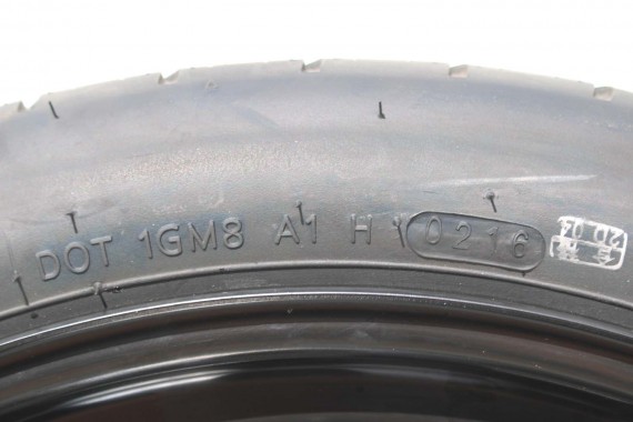 AUDI A4 A5 KOŁO DOJAZDOWE 19 DOJAZDÓWKA ZAPAS 8W0601027 4,00B*19H2 ET22 HANKOOK S300 125/70/19 100M 8W0601027C 8W B9 8W6 F5