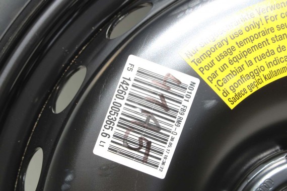 AUDI S4 S5 KOŁO DOJAZDOWE 19 DOJAZDÓWKA ZAPAS 8W0601027 4,00B*19H2 ET22 HANKOOK S300 125/70/19 100M 8W0601027C 8W B9 F5 A4 A5