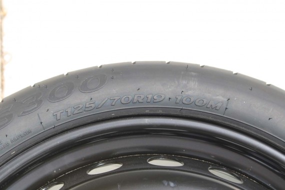 AUDI S4 S5 KOŁO DOJAZDOWE 19 DOJAZDÓWKA ZAPAS 8W0601027 4,00B*19H2 ET22 HANKOOK S300 125/70/19 100M 8W0601027C 8W B9 F5 A4 A5
