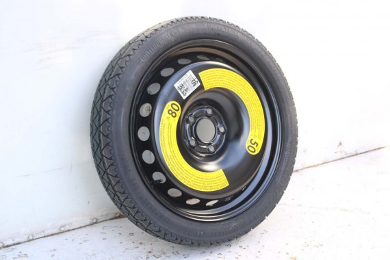 AUDI S4 S5 KOŁO DOJAZDOWE 19 DOJAZDÓWKA ZAPAS 8W0601027B 4,00B*19H2 ET22 CONTINENTAL 125/70/19 100M 8W0601027C F5 A5 8W0601027