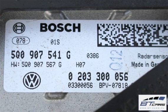 VW GOLF 7 VII AUDI A3 OCTAVIA RADAR SENSOR CZUJNIK ACC 5Q0907541G 5Q0 907 541 G 5Q0907541J 5Q0907567G DISTRONIC 5Q0907541G