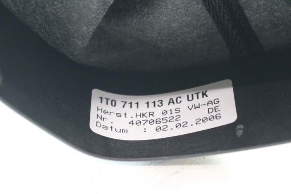 VW TOURAN GAŁKA ZMIANY BIEGÓW + MIESZEK 1T0711113AC 1T0711456 1T0711113AC 1T0711113AC skrzynia biegów manual manualna 1T0711113