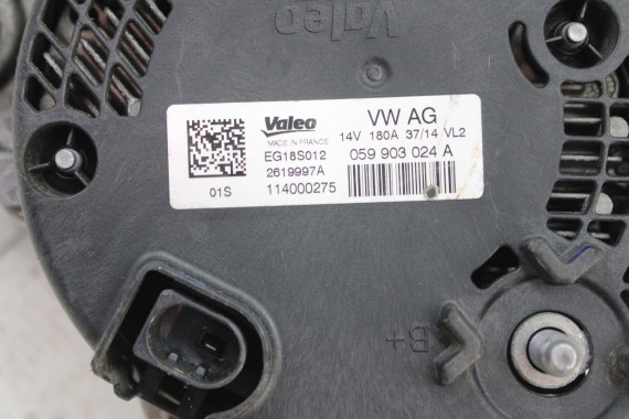 AUDI A4 A5 A6 Q7 ALTERNATOR 3.0 TDi 059903024A 059 903 024 A 059903024A 059903024A 059903024A 059903024A 059903024A EG18S012 VW