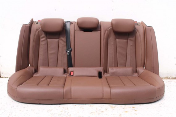 AUDI A4 8W SEDAN FOTELE KOMPLET FOTELI siedzeń siedzenia fotel tapicerka 8W5 8W skóra kolor brąz B9 fotele tapicerka brąz 8W