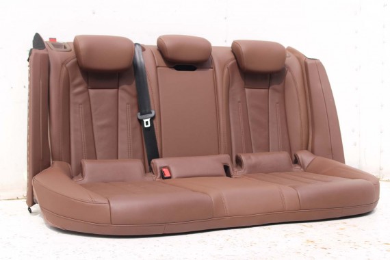 AUDI A4 8W SEDAN FOTELE KOMPLET FOTELI siedzeń siedzenia fotel tapicerka 8W5 8W skóra kolor brąz B9 fotele tapicerka brąz 8W