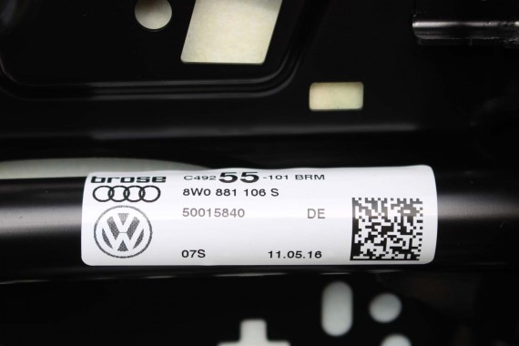 AUDI A4 8W SEDAN FOTELE KOMPLET FOTELI siedzeń siedzenia fotel tapicerka 8W5 8W skóra kolor brąz B9 fotele tapicerka brąz 8W