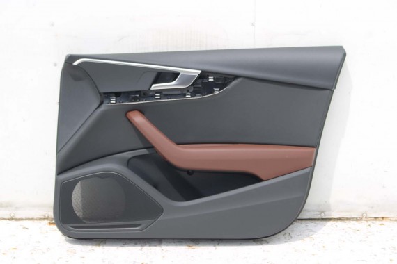 AUDI A4 8W SEDAN FOTELE KOMPLET FOTELI siedzeń siedzenia fotel tapicerka 8W5 8W skóra kolor brąz B9 fotele tapicerka brąz 8W