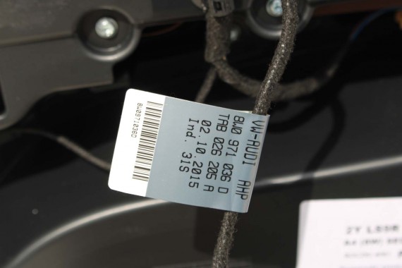 AUDI A4 8W SEDAN FOTELE KOMPLET FOTELI siedzeń siedzenia fotel tapicerka 8W5 8W skóra kolor brąz B9 fotele tapicerka brąz 8W