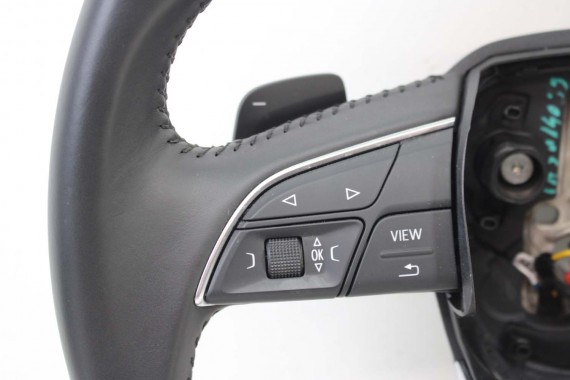 AUDI A4 Q5 Q7 KIEROWNICA + BIEGI 4M0419091C 4M0419091N 4M0 419 091 C podgrzewana MJM - czarny 4M0419091C 4M0419091N 4M0419091N