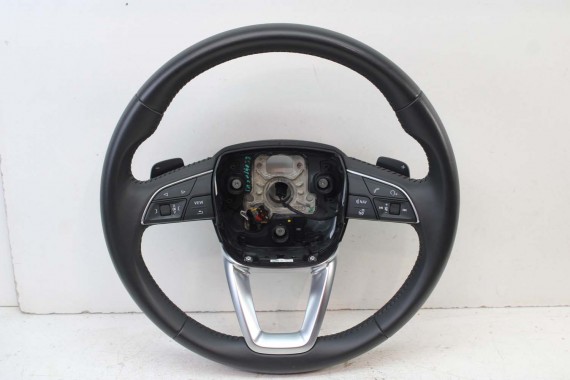 AUDI A4 Q5 Q7 KIEROWNICA + BIEGI 4M0419091C 4M0419091N 4M0 419 091 C podgrzewana MJM - czarny 4M0419091C 4M0419091N 4M0419091N