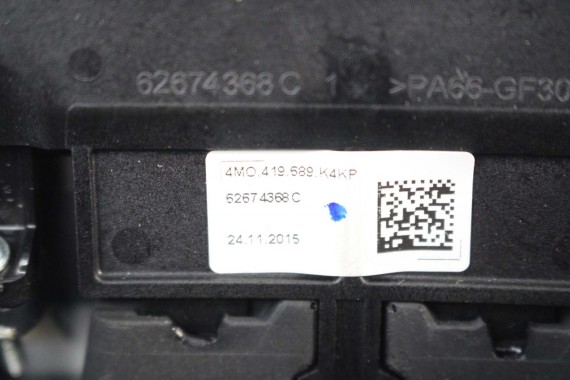 AUDI A4 Q5 Q7 KIEROWNICA + BIEGI 4M0419091C 4M0419091N 4M0 419 091 C podgrzewana MJM - czarny 4M0419091C 4M0419091N 4M0419091N