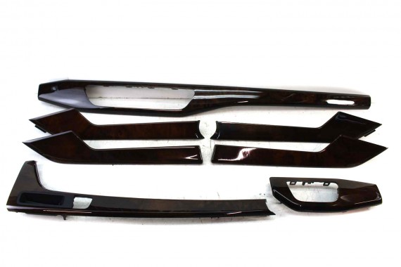AUDI A4 A5 8W LISTWY OZDOBNE LISTWA DEKOR DEKORY WYKOŃCZENIE 8W1853189B 8W1853190D 8W1863969B 8W0867410Q 8W0867420B LE2 drewno