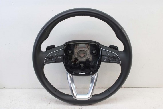 AUDI A4 Q5 Q7 KIEROWNICA + BIEGI 4M0419091C 4M0419091N 4M0 419 091 C podgrzewana MJM - czarny 4M0419091C 4M0419091N 4M0419091N