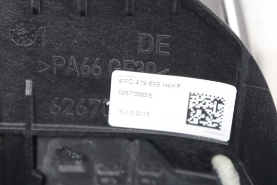 AUDI A4 Q5 Q7 KIEROWNICA + BIEGI 4M0419091C 4M0419091N 4M0 419 091 C podgrzewana MJM - czarny 4M0419091C 4M0419091N 4M0419091N