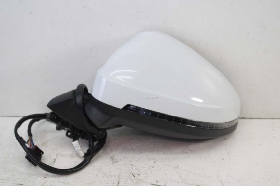 AUDI A4 8W LUSTERKO DRZWI LEWE LS9R 14 pin ELEKTRYCZNIE SKŁADANE kierowcy B9 8W1857409 8W0857535 8W0857527 8W0949101 2Y2Y FOTO