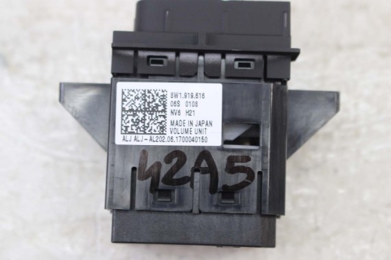 AUDI A4 A5 GAŁKA STEROWANIA MMI 8W1919616 8W1919616 panel 8W PANEL PRZEŁĄCZNIK RADIA PRZYCISK POTENCJOMETR 8W1919616 8W1919616