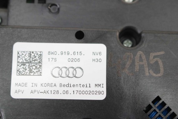 AUDI A4 A5 PANEL MMI GAŁKA STEROWANIA MMI 3G+ 8W0919615 8W0919615 8W0919615 8W0919615 8W0919615 8W0919615 8W0919615 8W0919615
