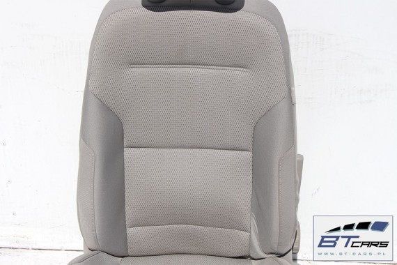 VW GOLF 7 VII FOTELE KOMPLET FOTELI siedzeń siedzenia fotel tapicerka 5G welur kolor mocca 5G4 5G0