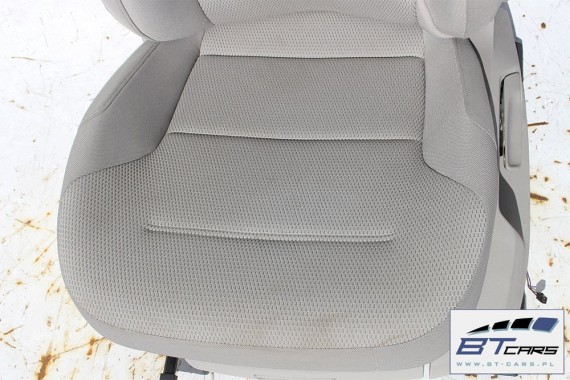 VW GOLF 7 VII FOTELE KOMPLET FOTELI siedzeń siedzenia fotel tapicerka 5G welur kolor mocca 5G4 5G0