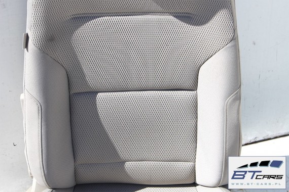 VW GOLF 7 VII FOTELE KOMPLET FOTELI siedzeń siedzenia fotel tapicerka 5G welur kolor mocca 5G4 5G0