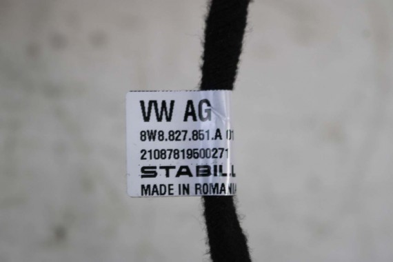 AUDI A5 8W F5 KLAPA ELEKTRYCZNA 8W8827851A BAGAŻNIKA 3V5827887B 8W8959107B 4M0827506D KOMPLET SIŁOWNIKÓW KLAPY SIŁOWNIK ZESTAW