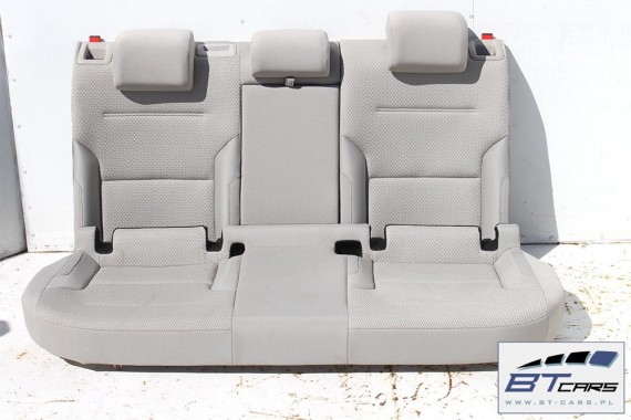 VW GOLF 7 VII FOTELE KOMPLET FOTELI siedzeń siedzenia fotel tapicerka 5G welur kolor mocca 5G4 5G0