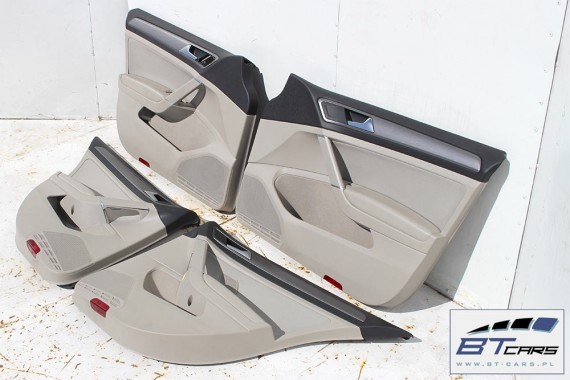VW GOLF 7 VII FOTELE KOMPLET FOTELI siedzeń siedzenia fotel tapicerka 5G welur kolor mocca 5G4 5G0