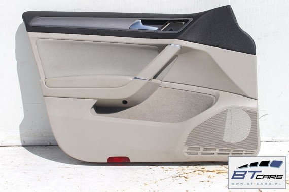 VW GOLF 7 VII FOTELE KOMPLET FOTELI siedzeń siedzenia fotel tapicerka 5G welur kolor mocca 5G4 5G0