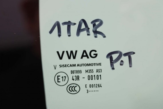 SEAT TARRACO SZYBA DRZWI PRAWE 5FJ845214 prawa tył tylna 5FJ 845 026 A 2023 AS3 5FJ845214 5FJ845214B 5FJ845214D 5FJ845214F