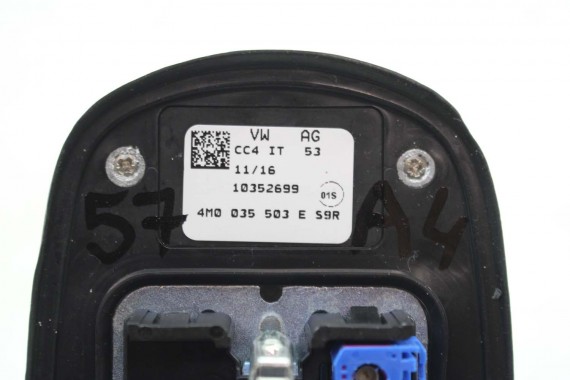AUDI A4 8W ANTENA DACHOWA NA DACH 4M0035503E 4M0035503 4M0035503F 4M0035503L 2Y2Y LS9R Gletscherweiss Biały 4M0035503E 4M0035503