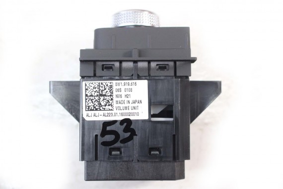 AUDI A4 A5 GAŁKA STEROWANIA MMI 8W1919616 8W1919616 panel 8W PANEL PRZEŁĄCZNIK RADIA PRZYCISK POTENCJOMETR 8W1919616 8W1919616