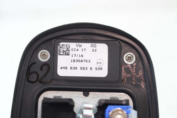 AUDI A4 8W ANTENA DACHOWA NA DACH 4M0035503E 4M0035503 4M0035503F 4M0035503L 2Y2Y LS9R Gletscherweiss Biały 4M0035503E 4M0035503
