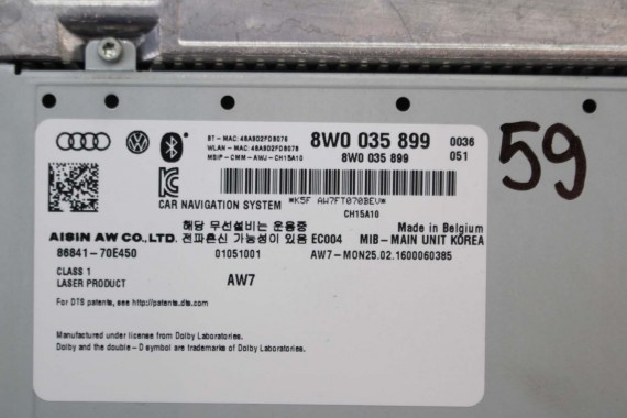 AUDI A4 A5 CZYTNIK MIB SD 8W0035899 8W0035899 8W0035899 8W0035899 8W0035899 8W0035899 8W0035899 8W0035899 8W0035899 8W0035899 8W