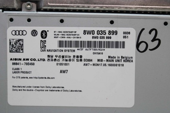 AUDI A4 A5 CZYTNIK MIB SD 8W0035899 8W0035899 8W0035899 8W0035899 8W0035899 8W0035899 8W0035899 8W0035899 8W0035899 8W0035899 8W