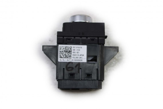AUDI A4 A5 GAŁKA STEROWANIA MMI 8W1919616 8W1919616 panel 8W PANEL PRZEŁĄCZNIK RADIA PRZYCISK POTENCJOMETR 8W1919616 8W1919616