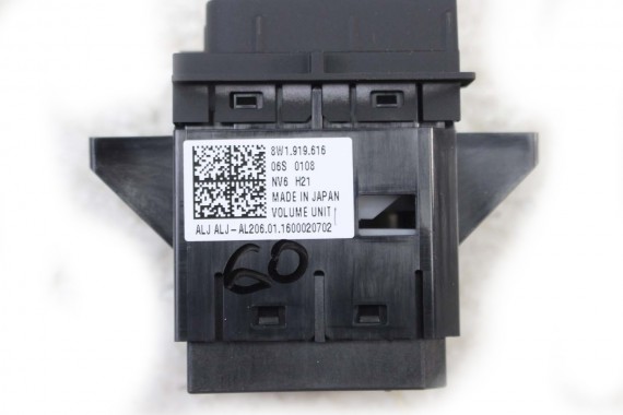 AUDI A4 A5 GAŁKA STEROWANIA MMI 8W1919616 8W1919616 panel 8W PANEL PRZEŁĄCZNIK RADIA PRZYCISK POTENCJOMETR 8W1919616 8W1919616