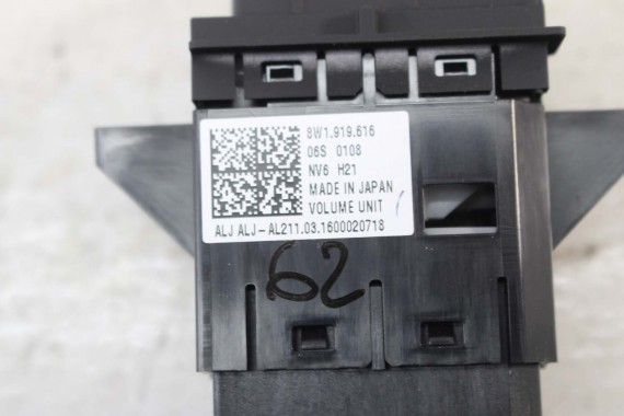 AUDI A4 A5 GAŁKA STEROWANIA MMI 8W1919616 8W1919616 panel 8W PANEL PRZEŁĄCZNIK RADIA PRZYCISK POTENCJOMETR 8W1919616 8W1919616
