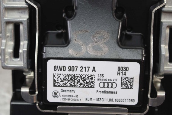 AUDI A4 A5 Q5 KAMERA PRZÓD ASYSTENTA 8W0907217 8W0907217A 8W0907217C 8W0907217E 8W0907217D asystent utrzymania pasa ruchu 8W B9