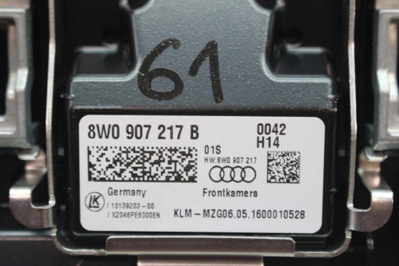 AUDI A4 A5 Q5 KAMERA PRZÓD ASYSTENTA 8W0907217B 8W0907217A 8W0907217C 8W0907217 8W0907217D asystent utrzymania pasa ruchu 8W B9