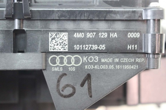 AUDI A4 MANETKI + TAŚMA AIR BAG 4M0907129HA 4M0907129HA 4M0907129HA 4M0907129HA 4M0907129 przełączniki kierownicy moduł manetka