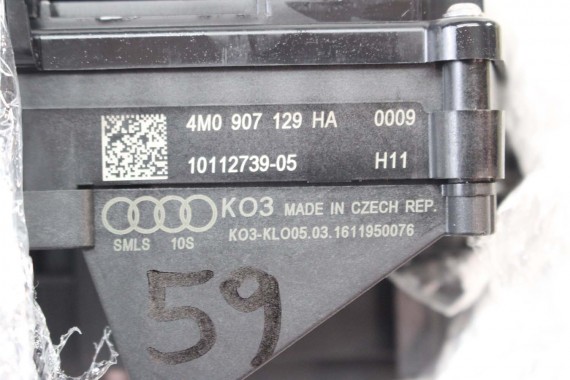 AUDI A4 MANETKI + TAŚMA AIR BAG 4M0907129HA 4M0907129HA 4M0907129HA 4M0907129HA 4M0907129 przełączniki kierownicy moduł manetka