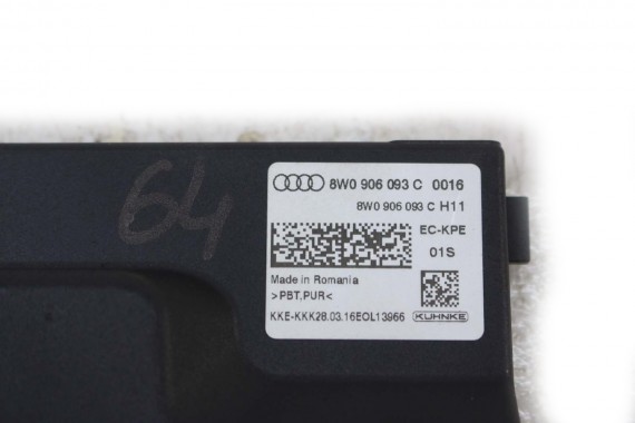 AUDI A4 A5 Q7 MODUŁ STEROWNIK POMPY PALIWA 8W0906093C 8W0 906 093 C 8W0906093C 8W0906093A 8W0906093C 8W0906093A 8W0906093C TFSi