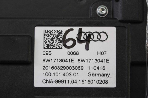 AUDI A4 A5 WYBIERAK 8W1713041E AUTOMATYCZNEJ SKRZYNI BIEGÓW 8W1 713 041 E 8W1713041J 8W1713041L 8W1713041G 8W lewarek dźwignia