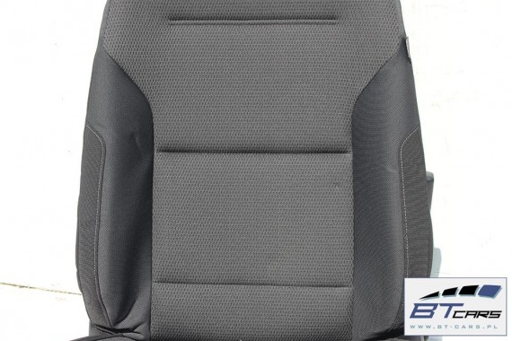 VW GOLF 7 VII FOTELE KOMPLET FOTELI siedzeń siedzenia fotel tapicerka 5G 5G4 welur kolor czarny 5G0