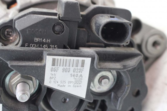 VW AUDI SEAT SKODA ALTERNATOR 140A 06F903023F 06F 903 023 F 06F903023F 06F903023A 06F903023C 06F903023J 06F903023F 06F903023FX
